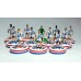 Subbuteo Andrew Table Soccer Paris St Germain 2024-25 away kit on EVO WSB Professional bases